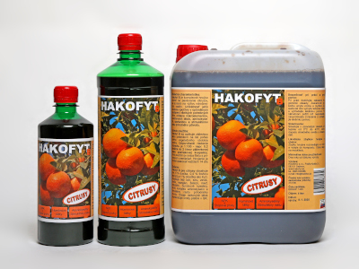 Hakofyt hobby citrusy - balenia 0,5, 1 a 5 litrov